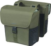 Basil GO Sacoche de vélo double 32L hydrofuge vert foncé