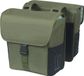 Basil GO Sacoche de vélo double 32L hydrofuge vert foncé
