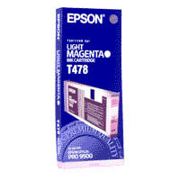 Epson inktpatroon Light Magenta T478011 220 ml single pack / Lichtmagenta
