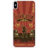 Apple iPhone XS Versterkt hard hoesje - ontwerp rock and roll