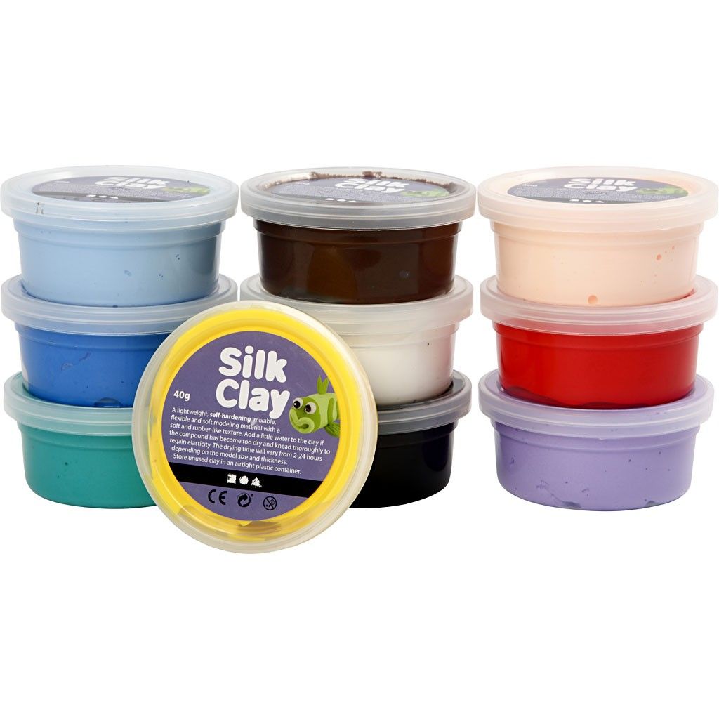 Silk Clay 79143 - Knutselklei - Multi - 40g