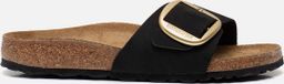 Birkenstock Madrid Big Buckle Slippers - Dames - Zwart - Maat 41