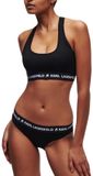 KARL LAGERFELD LOGO BRALETTE Zwart S EU