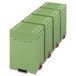 Phoenix Contact EG 67,5-G/ABS GN boîtier pour rail DIN partie inférieure 75 x 67.5 ABS Vert 1 pièce(s)