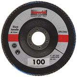 Cevik DL125100INOX Folieschijf voor roestvrij staal, diameter 125 mm, korrel 100, 20 stuks