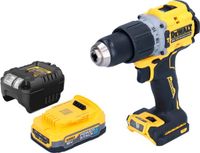DeWalt DCD 805 E1 accu-klopboormachine 18 V 90 Nm borstelloos + 1x Powerstack accu 1,7 Ah + oplader