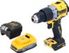 DeWalt DCD 805 E1 accu-klopboormachine 18 V 90 Nm borstelloos + 1x Powerstack accu 1,7 Ah + oplader