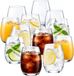 Luminarc Verres à boire Tampa - 12 pièces - Transparent - 360 ml