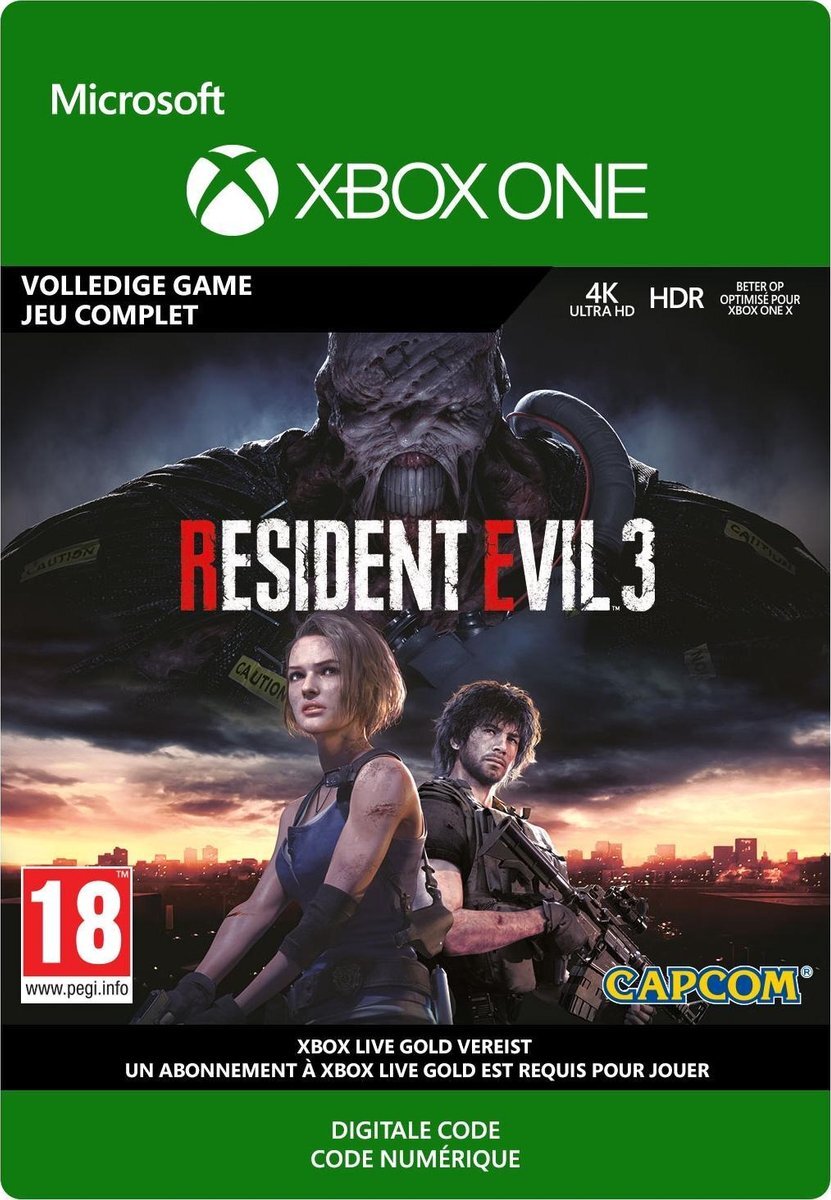 Capcom Resident Evil 3 - Xbox One Download