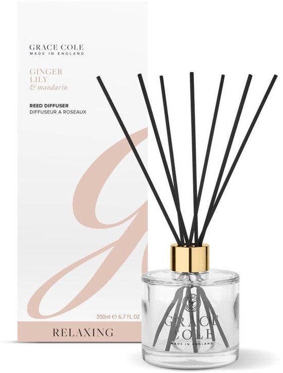 Grace Cole Ginger Lily & Mandarin Reed Diffuser 200 ml