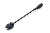 IBILI - Reinigingsborstel voor flessen en thermoskannen, siliconen, 31 cm