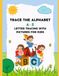 Trace the Alphabet A–Z for Kids: Letter Tracing Workbook with Pictures for Preschoolers and Kindergarten