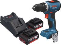 Bosch Professional Bosch GSB 18V-65 Professionele accu klopboormachine 18 V 65 Nm borstelloos + 2x accu 5.0 Ah + lader