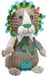 Les Deglingos Knuffel Leeuw Grijs 35 Cm