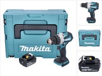 Makita DHP 489 T1J accu-klopboormachine 18 V 73 Nm borstelloos + 1x accu 5,0 Ah + Makpac - zonder oplader