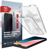 Rosso Screenprotector Geschikt voor iPhone 16 Plus | 9H Tempered Glass | Beschermglas | Glasplaatje | Case Friendly | Installatietray | Geen luchtbellen & stof | Eenvoudige montage
