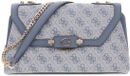 Guess Lindsey XBody Flap Schoudertas 27 cm Blauw