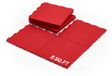 Dryland Hockey Tuiles - 30x30 cm - 8 pièces - Rouge