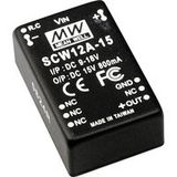 MEAN WELL SCW12A-05 Convertisseur DC/DC 12 W Nombre de sorties : 1 x Contenu 1 pièce(s)