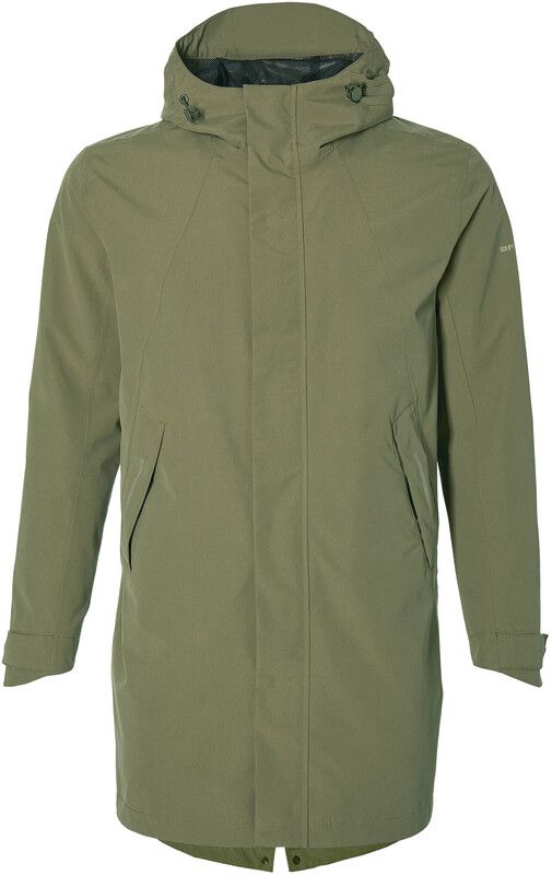 Basil Mosse Rain Parka Men, olive green