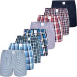 MG-1 Wijde Boxershorts Heren Core Multipack 8-Pack - Maat M - Losse boxershort heren | Onderbroek