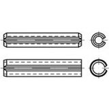 TOOLCRAFT TO-5434476 Goupilles élastiques Acier à ressort 25 pièce(s)