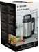 OEM Stabmixer, 800 W, 1,6 liter, 4 programma's, roestvrij staal, rood