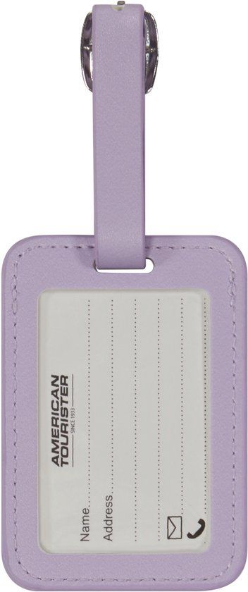 American Tourister Bagagelabels - Set van 2 stuks - Digital Lavender