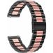 Withings Steel HR - Bracelet en acier 36 mm (noir/rose)