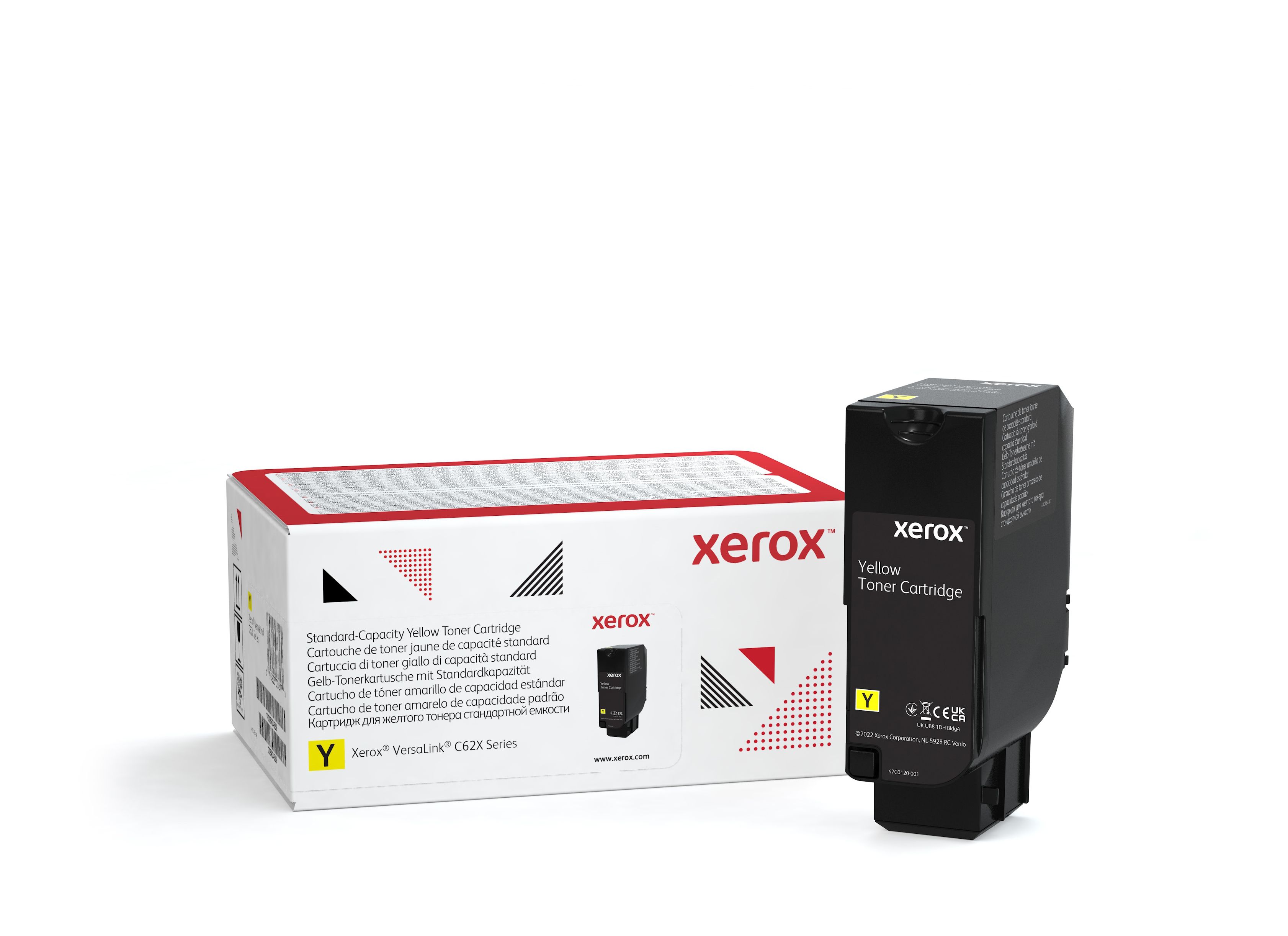 Xerox VersaLink C625 Yellow Toner Cartridge - 6,000 Pages