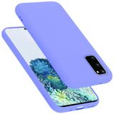 Cadorabo Samsung Galaxy S20 FE Hoesje - Lila Silicone