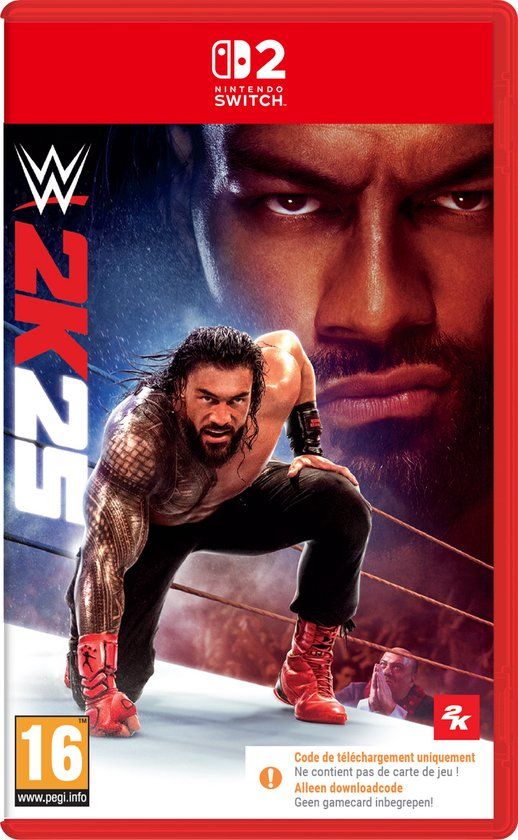 2K WWE 2K25 - Nintendo Switch 2 - Code in a box