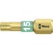 Wera Embout TX TX 15 Wera 05 066102 001 Acier à outils allié, revêtement diamanté Forme (embouts): D 6.3 1 pc(s)