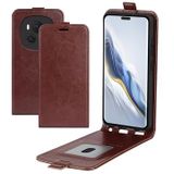 Honor Étui à Rabat Vertical Honor Magic6 Pro avec Porte-Cartes - Marron