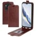 Honor Étui à Rabat Vertical Honor Magic6 Pro avec Porte-Cartes - Marron