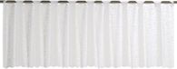 Elbersdrucke Bistro Gordijn Membran 45x160 cm wit semi-transparant