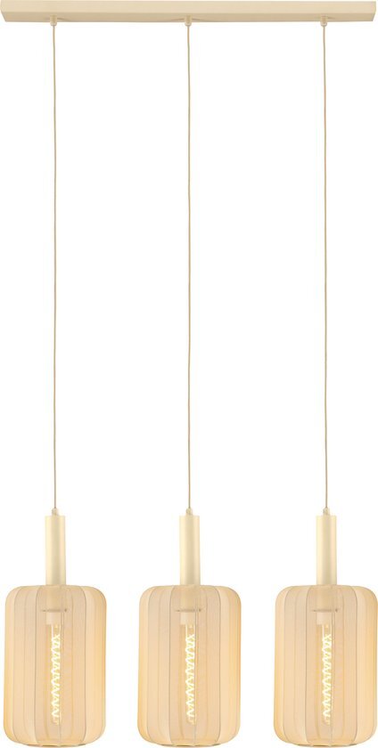 Lucide CORINA - Hanglamp - 3xE27 - Beige