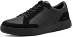 Tamaris Sportieve veterschoen 'Niedrige Sneaker aus Leder' zwart