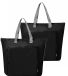 Merkloos Koeltas Bondi - 2x - zwart - 15 liter