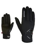 Ziener UMANO langlauf/nordic/crosscountry-handschoenen voor heren, gevoerd, Primaloft, soft-shell, zwart, 5,5