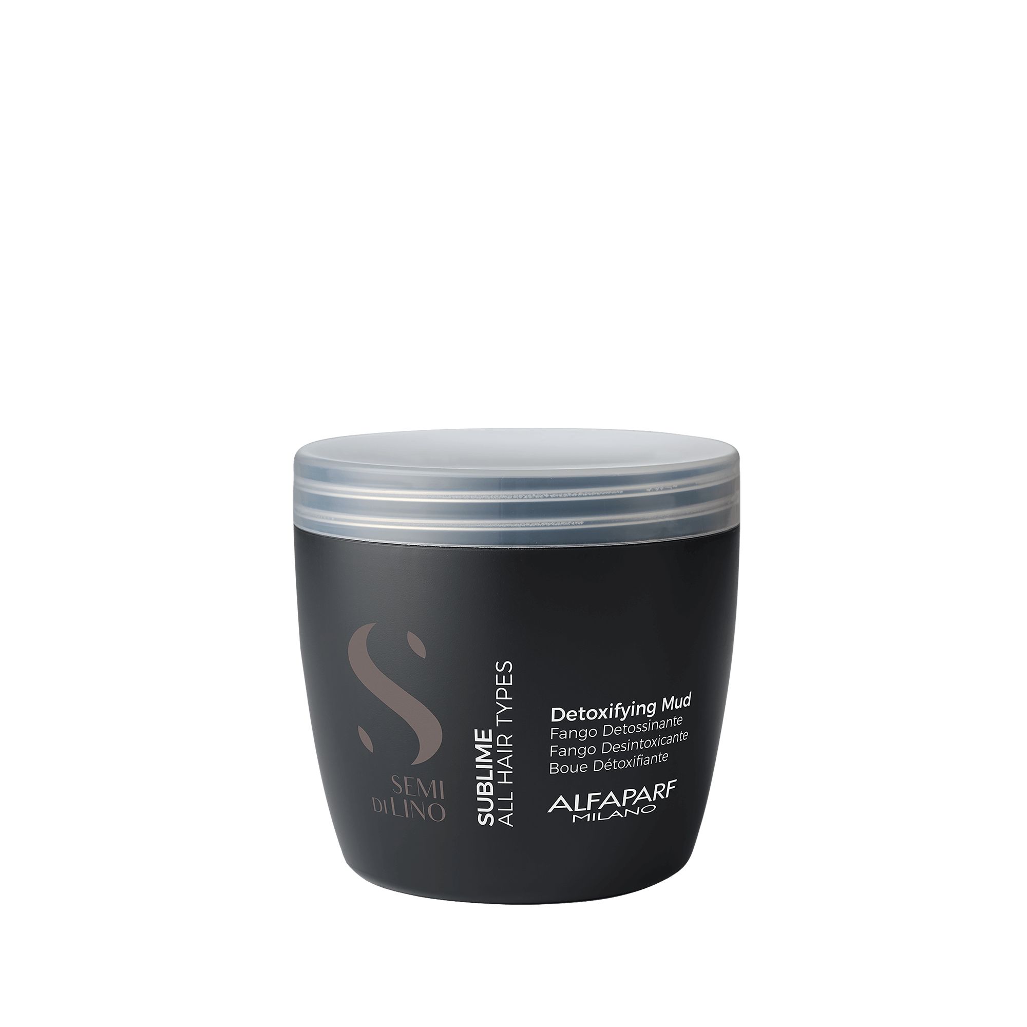 ALFAPARF Milano Detoxifying Mud Haarmasker - 500 ml - Revitaliserend