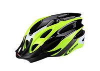 Casco Ges Rocket Amarillo Fluor-Negro-Blanco - Talla: M (54-58cm)