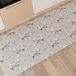 PETTI Artigiani Italiani - Keukentapijt, antislip keukenloper, wasbaar, loper voor de keuken, 52 x 180 cm, grijs lint, 100% Made in Italy