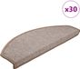 vidaXL Trapmatten 30 st 65x24x4 cm lichtbruin