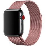 ShieldCase Apple Watch milanese band (roze)