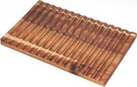 Cosy & Trendy Planche à pain - bois d'acacia - nervuré - 40 x 25 cm