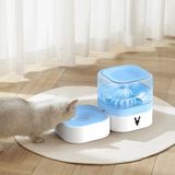 Automatische waterfontein voor huisdieren, met koolstoffilter, regelbare stroom en stil design; ideaal om je dieren van vocht te voorzien.