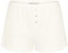 Triumph Langer Boxer Red Label Mix & Match Vrouwen SILK WHITE Effen Pointelle-textured fabric Katoen/Polyester