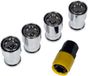 Dorman 712-680 M14-1.50 Deep Wheel Lock Set (4 Locks & 1 Key) Compatible with Select Models