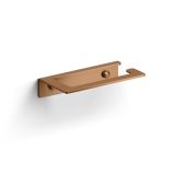 Clou Fold porte-rouleau de toilette sans abattant bronze brossé PVD CL/09.04030.83